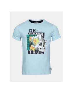 T-shirt merry pastel bleu homme - La Maison Blaggio