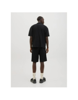 Chemise plissée interlude noir homme - Jack & Jones