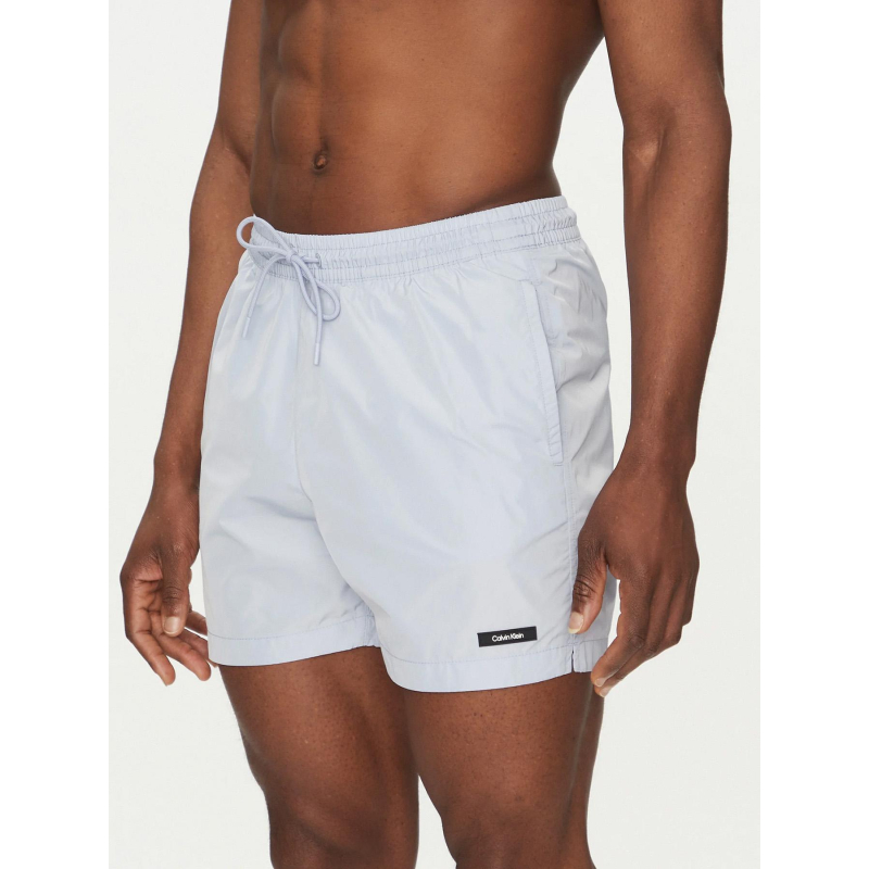 Short de bain medium drawstring bleu homme - Calvin Klein