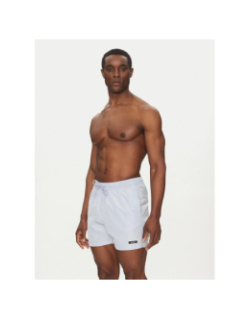 Short de bain medium drawstring bleu homme - Calvin Klein
