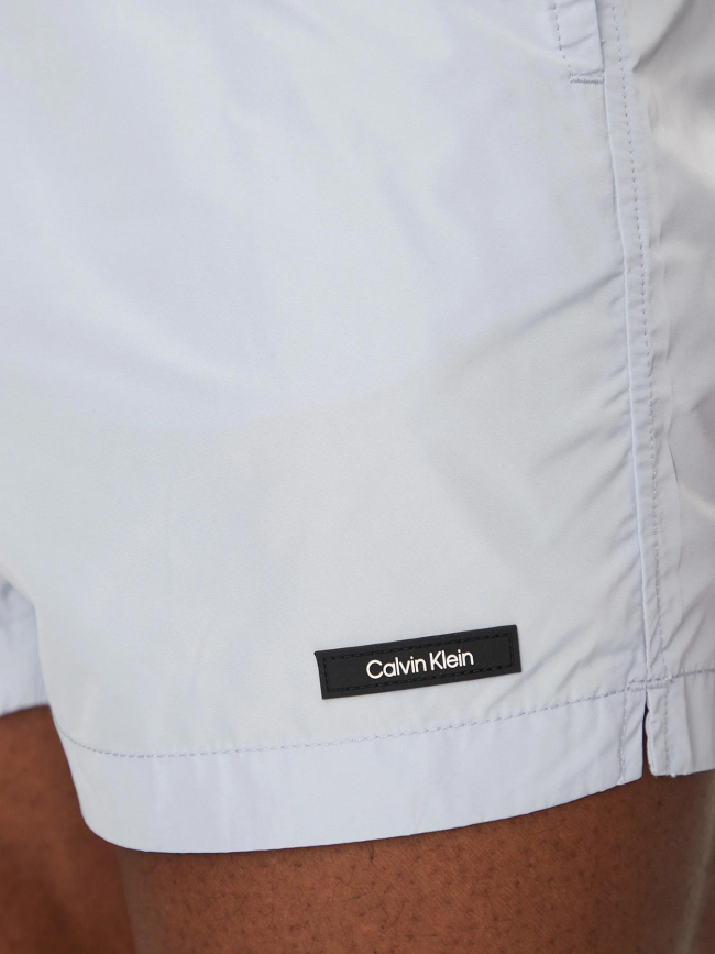 Short de bain medium drawstring bleu homme - Calvin Klein