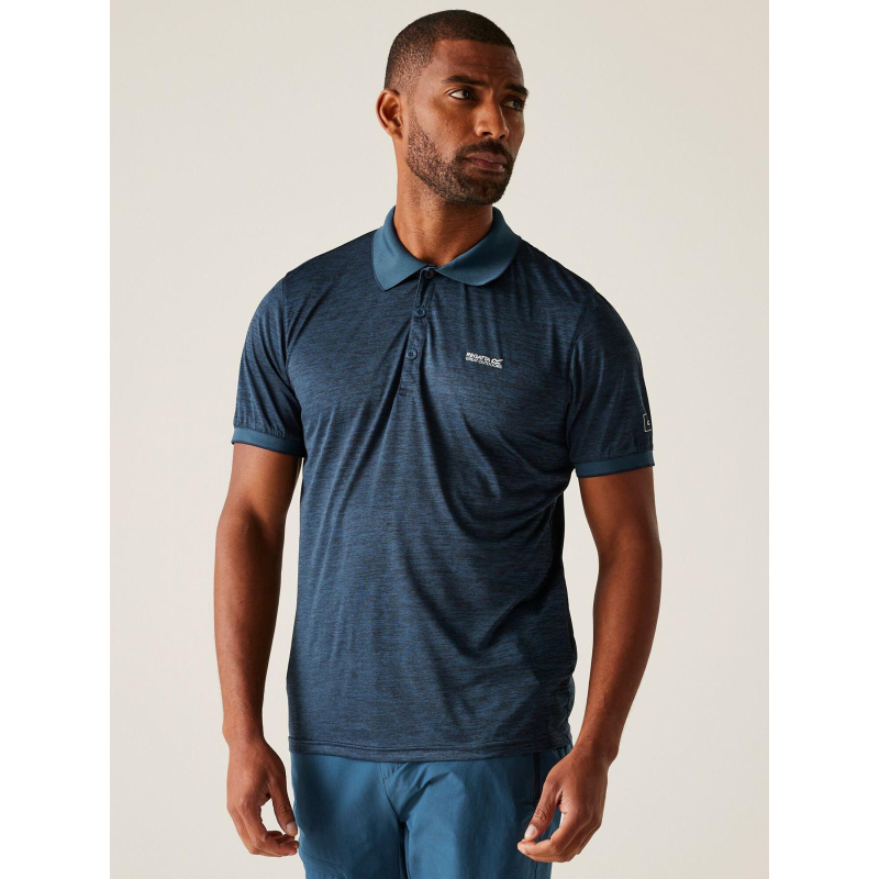 Polo technique chiné remex II bleu marine homme - Regatta