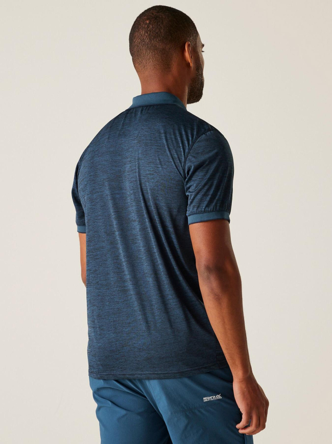Polo technique chiné remex II bleu marine homme - Regatta