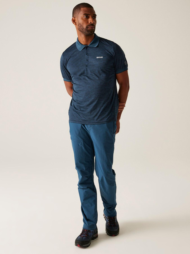 Polo technique chiné remex II bleu marine homme - Regatta