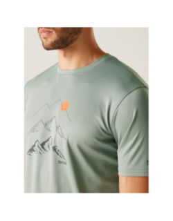 T-shirt de randonnée fingal IX vert homme - Regatta