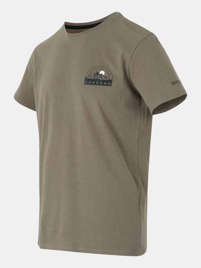 T-shirt à manches courtes breezedv kaki homme - Regatta