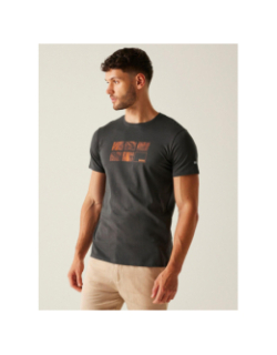 T-shirt à manches courtes breezedv anthracite homme - Regatta