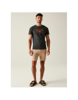 T-shirt à manches courtes breezedv anthracite homme - Regatta