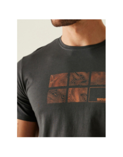 T-shirt à manches courtes breezedv anthracite homme - Regatta