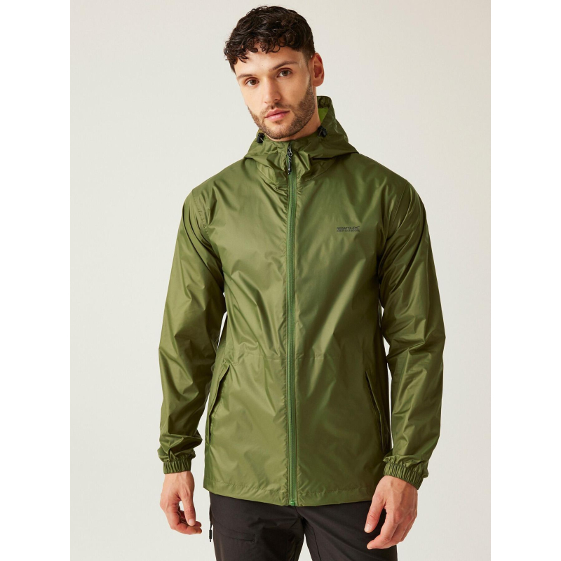 Veste technique imperméable pack-it III kaki homme - Regatta