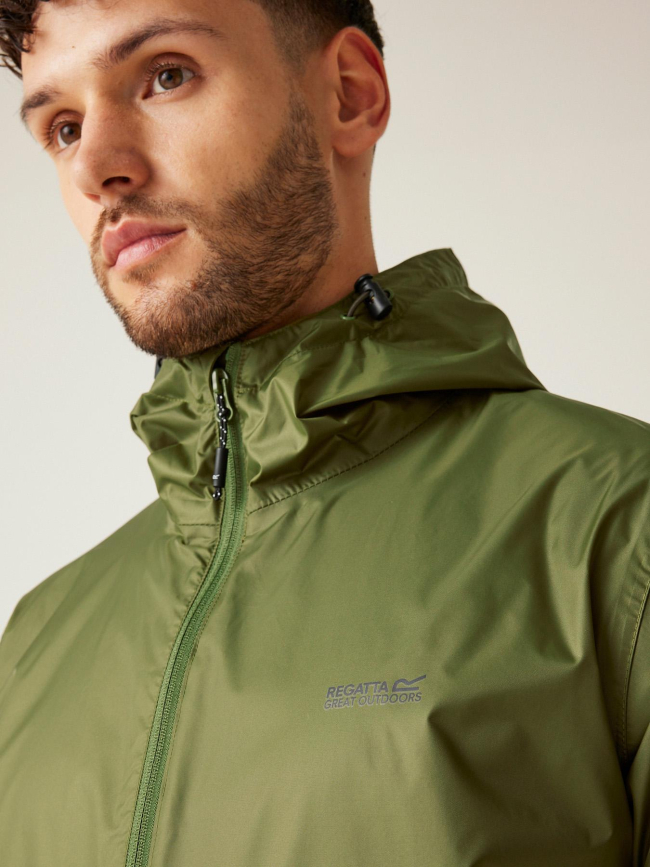 Veste technique imperméable pack-it III kaki homme - Regatta