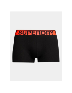 Pack 3 boxers coton noir homme - Superdry