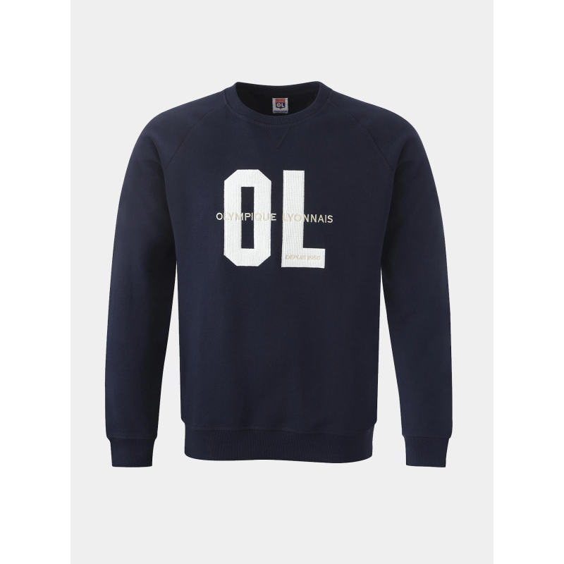 Sweat signature bleu marine adulte - Olympique Lyonnais