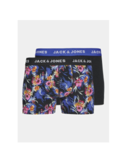 Pack 2 boxers botanic bleu noir homme - Jack & Jones
