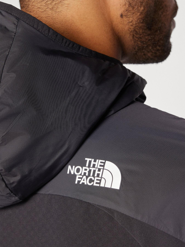 Veste bi-matière hybrid noir homme - The North Face