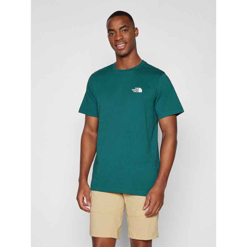 T-shirt simple dome vert foncé homme - The North Face
