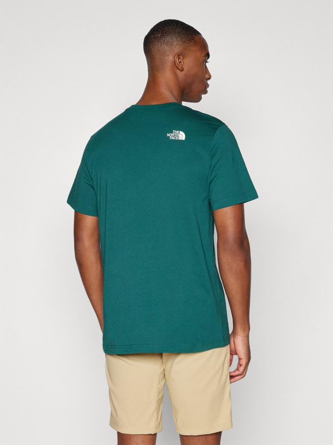 T-shirt simple dome vert foncé homme - The North Face