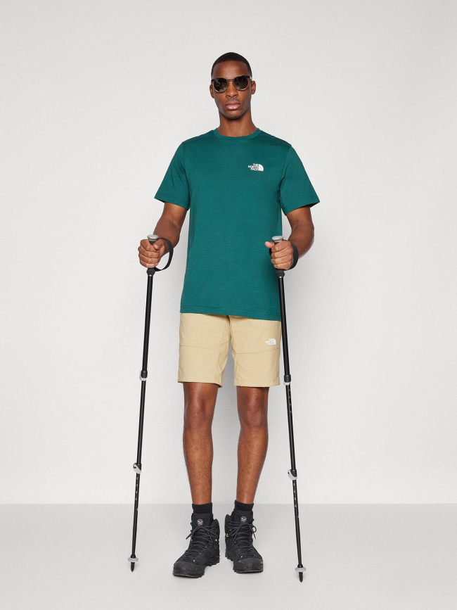 T-shirt simple dome vert foncé homme - The North Face