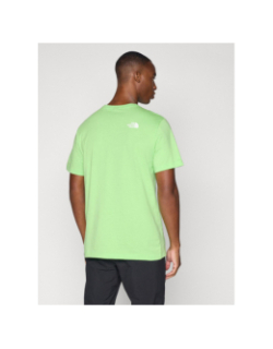T-shirt simple dome vert homme - The North Face