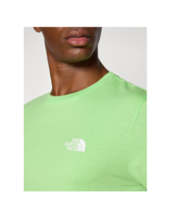 T-shirt simple dome vert homme - The North Face