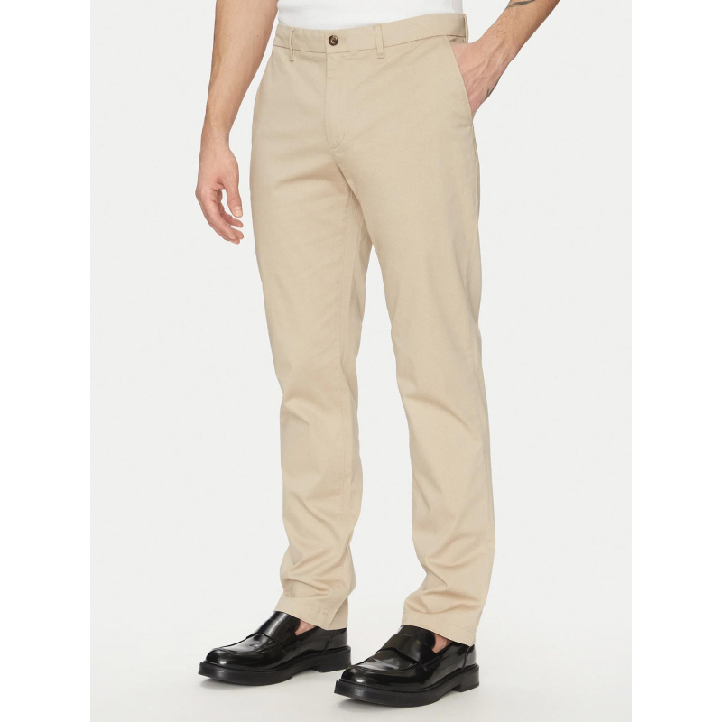Pantalon chino denton printed écru homme - Tommy Hilfiger