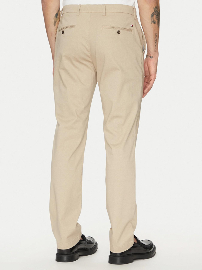 Pantalon chino denton printed écru homme - Tommy Hilfiger