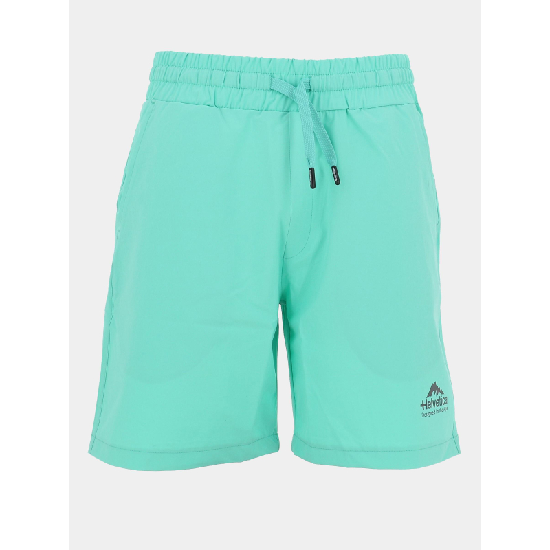 Short yucatan ice vert bleu homme - Helvetica