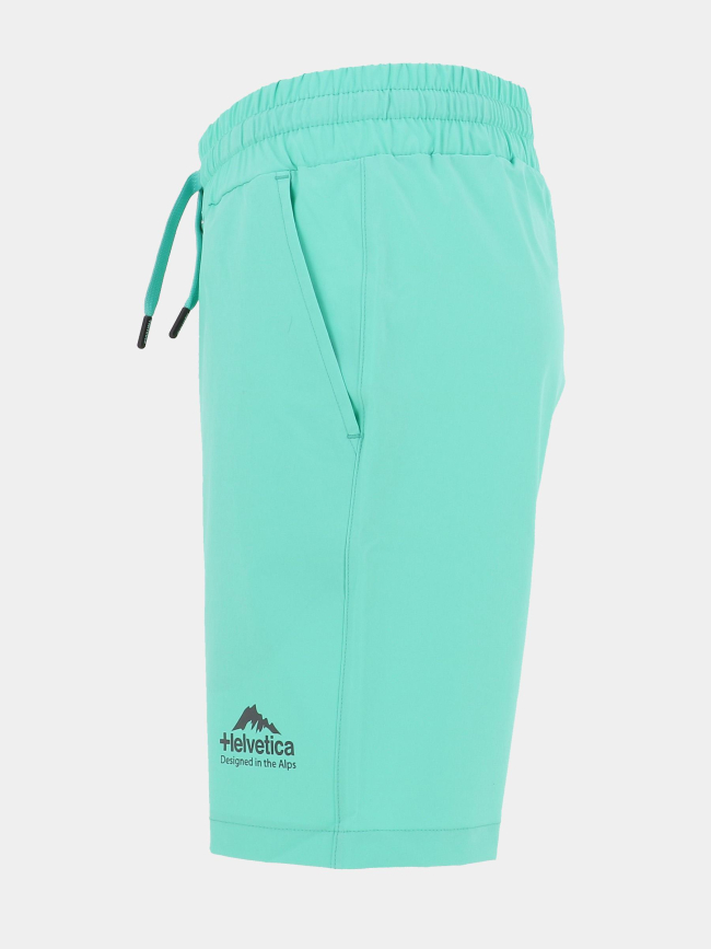 Short yucatan ice vert bleu homme - Helvetica