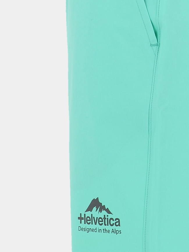 Short yucatan ice vert bleu homme - Helvetica