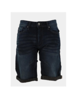 Bermuda jeans overdyed bleu marine homme - Rms 26