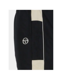 Short de sport vebita noir et marron homme - Sergio Tacchini