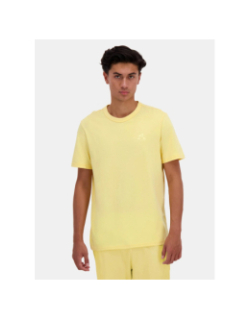 T-shirt monochrome n3 jaune homme - Le Coq Sportif