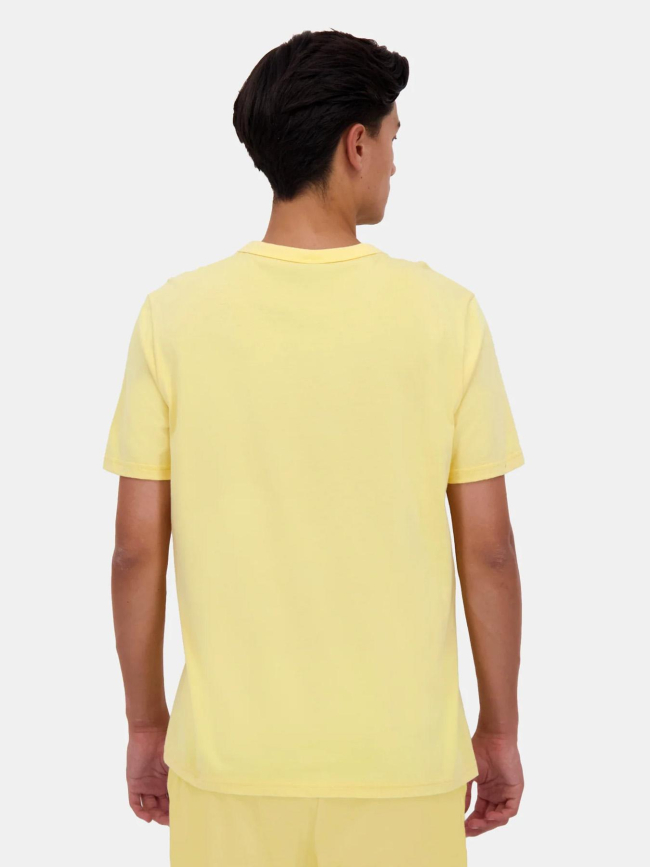T-shirt monochrome n3 jaune homme - Le Coq Sportif