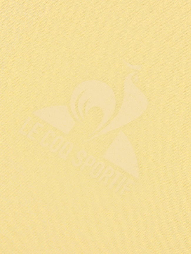 T-shirt monochrome n3 jaune homme - Le Coq Sportif