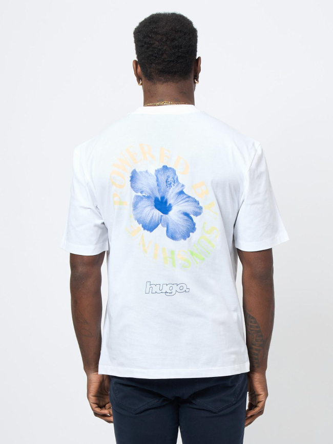 T-shirt napoka blanc homme - Hugo
