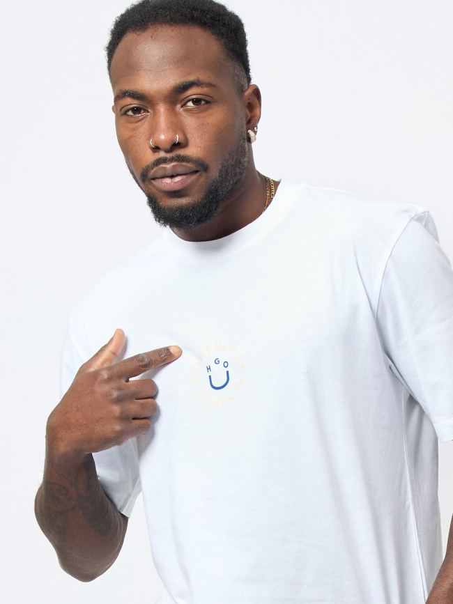 T-shirt napoka blanc homme - Hugo