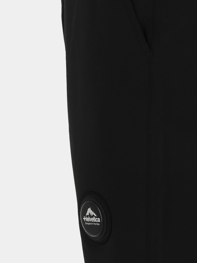 Short capri noir homme - Helvetica