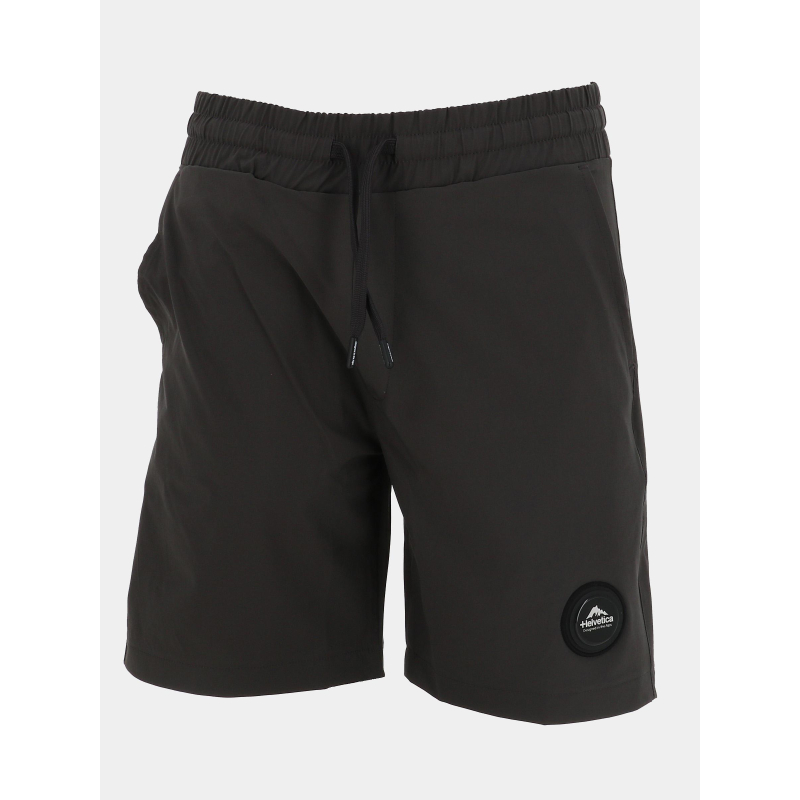 Short capri gris anthracite homme - Helvetica