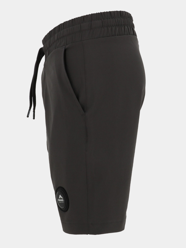 Short capri gris anthracite homme - Helvetica