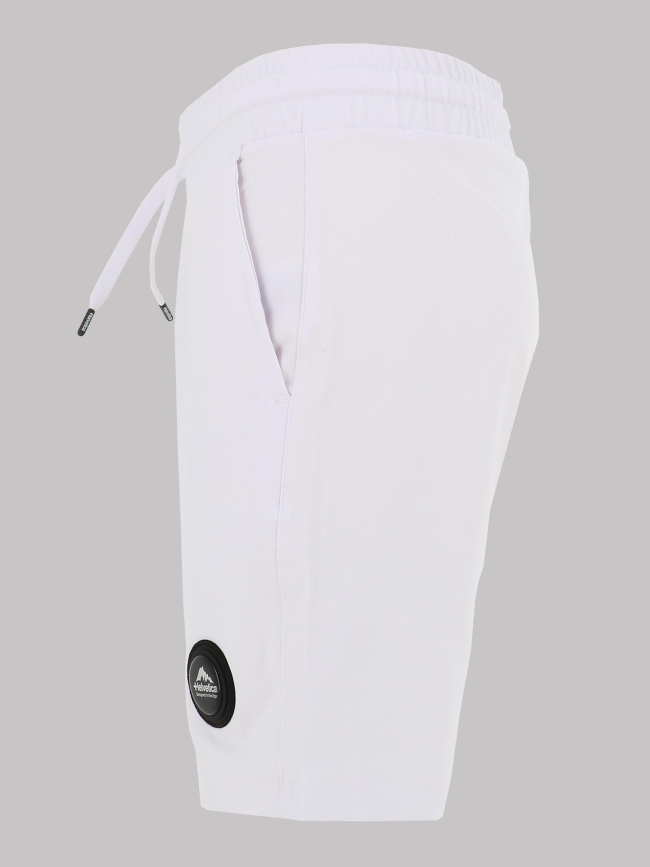 Short capri blanc homme - Helvetica