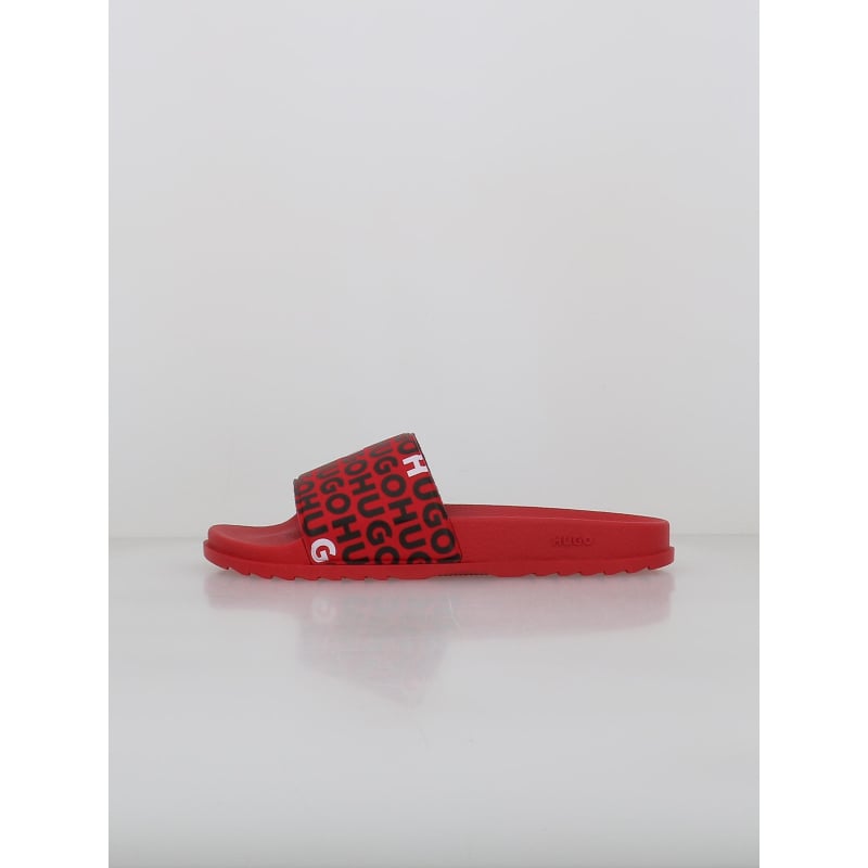 Claquettes match it rouge homme - Hugo