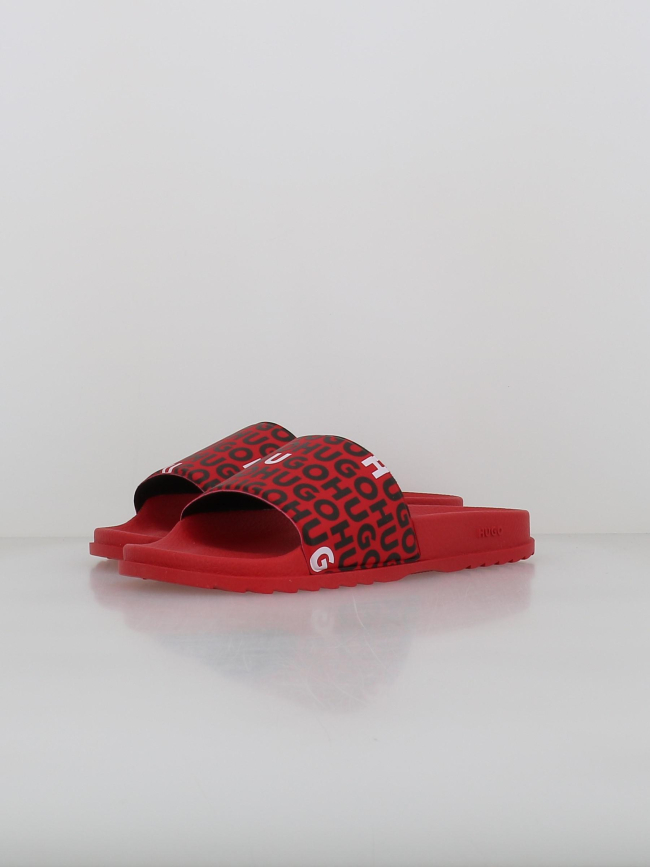 Claquettes match it rouge homme - Hugo