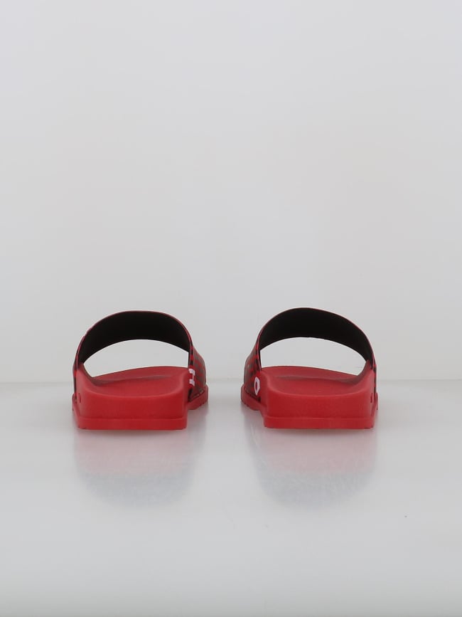 Claquettes match it rouge homme - Hugo