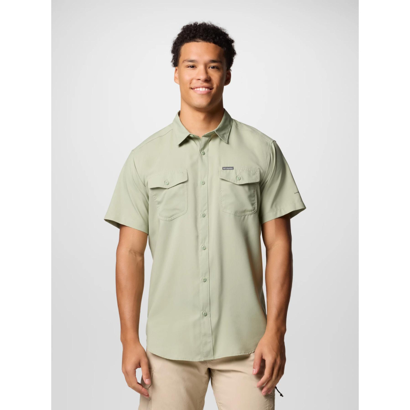 Chemise utilizer 2 solid vert homme - Columbia