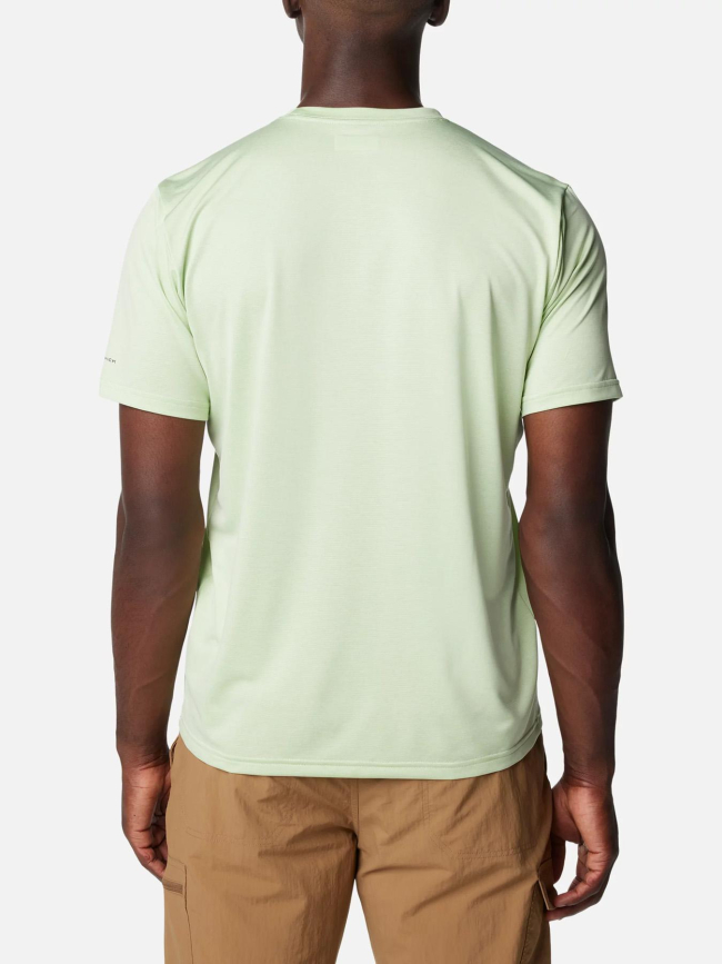 T-shirt de randonnée hike kaki homme - Columbia