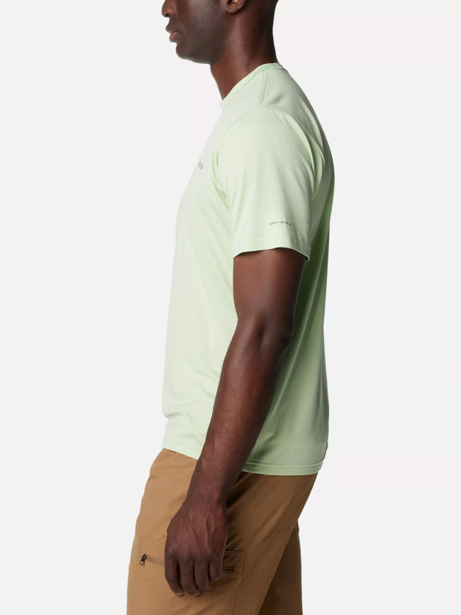 T-shirt de randonnée hike kaki homme - Columbia