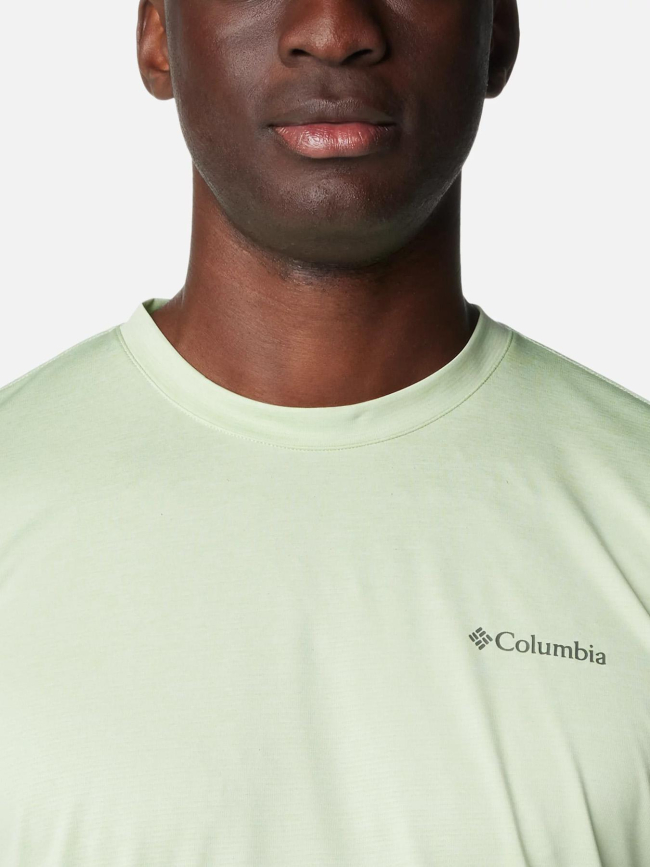 T-shirt de randonnée hike kaki homme - Columbia