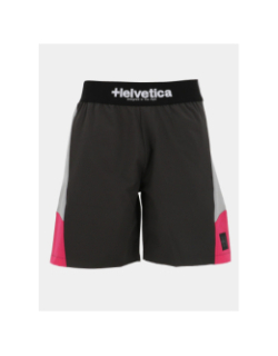 Short lincoln gris anthracite homme - Helvetica