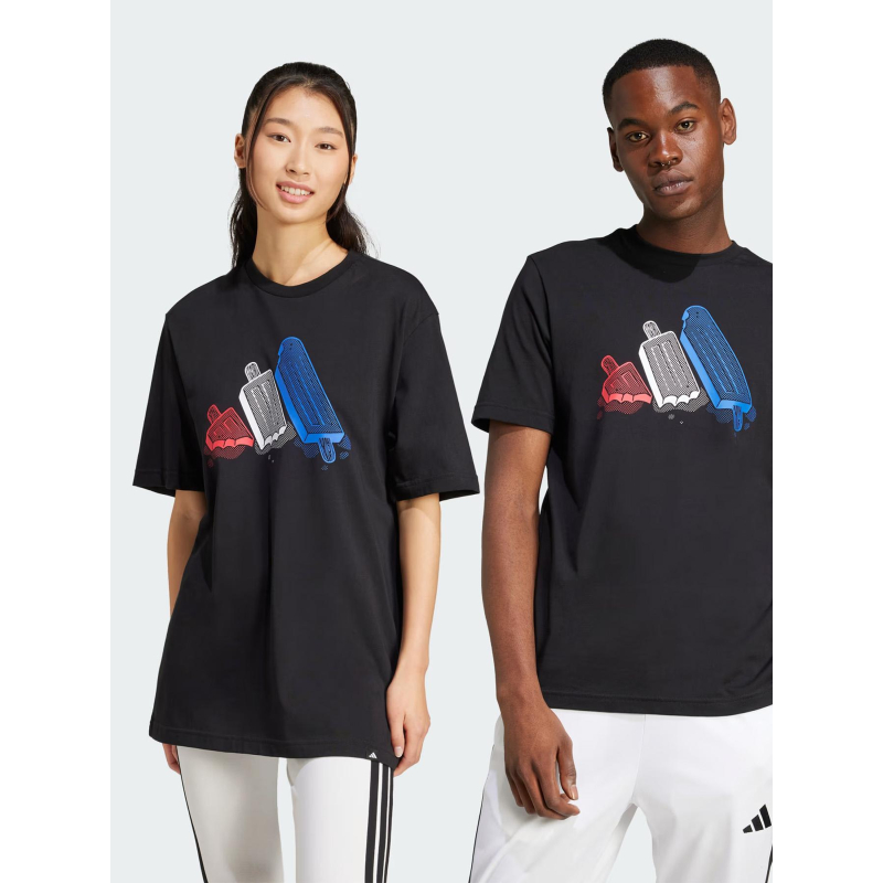 T-shirt à manches courtes ice noir homme - Adidas