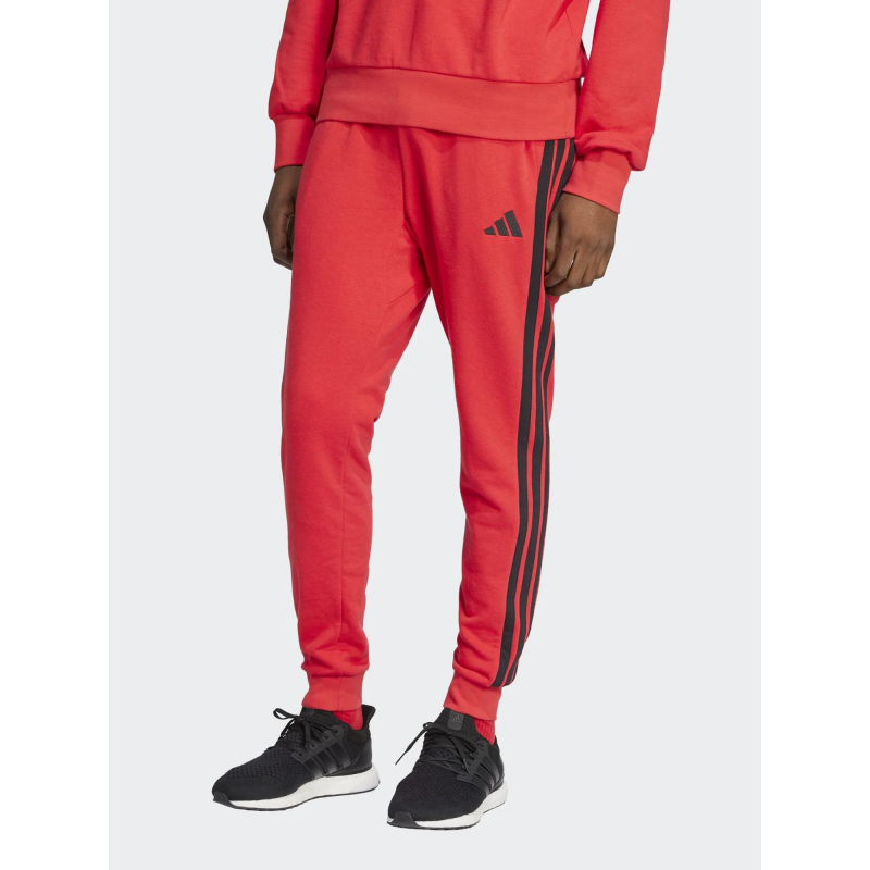 Pantalon jogging 3s ft tc rouge homme - Adidas